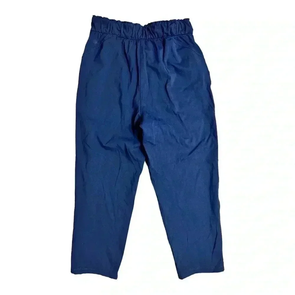lululemon Navy Blue Straight Leg Blue Jogger High Waist Size 6 - Picture 6 of 6